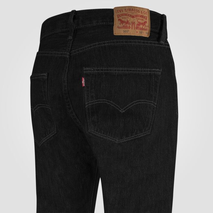 Levi's Jeans pour hommes 501, à braguette boutonnée