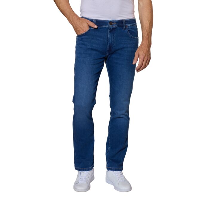 Wrangler Herren-Jeans Greensboro Free to Stretch, regular straight