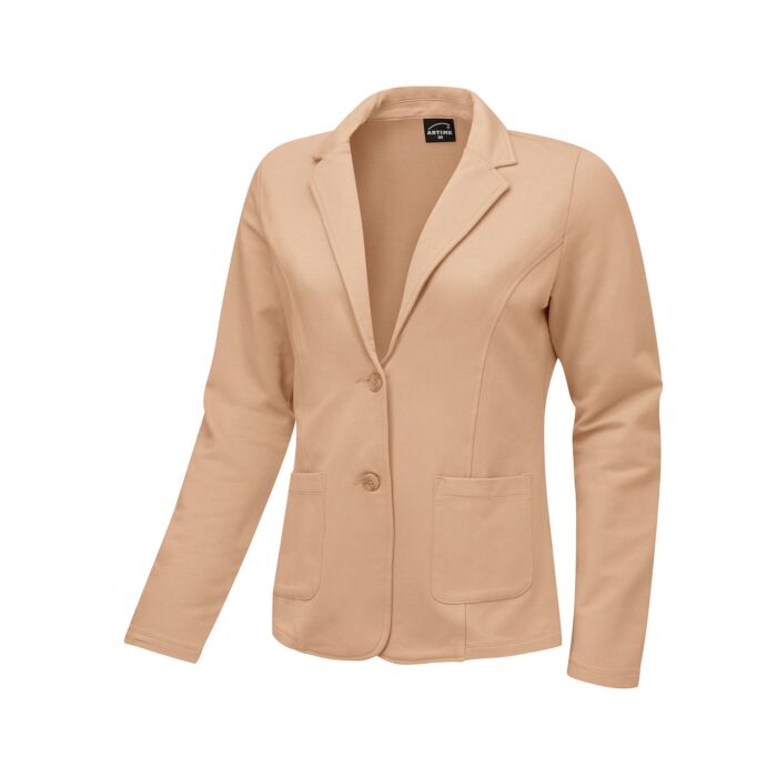 Blazer en jersey avec coutures décoratives, 2 poches