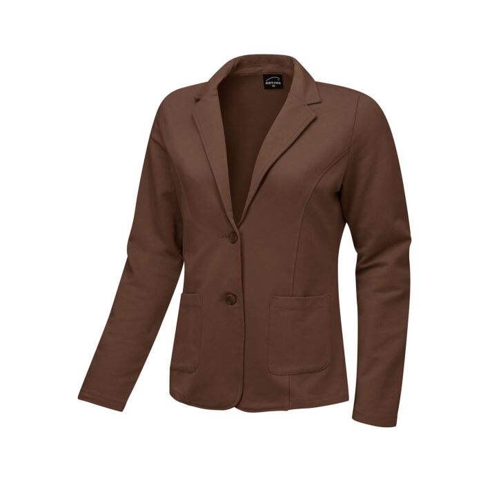 Blazer en jersey avec coutures décoratives, 2 poches