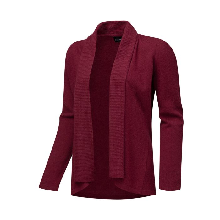 Cardigan dames en cachemire certifié GOTS