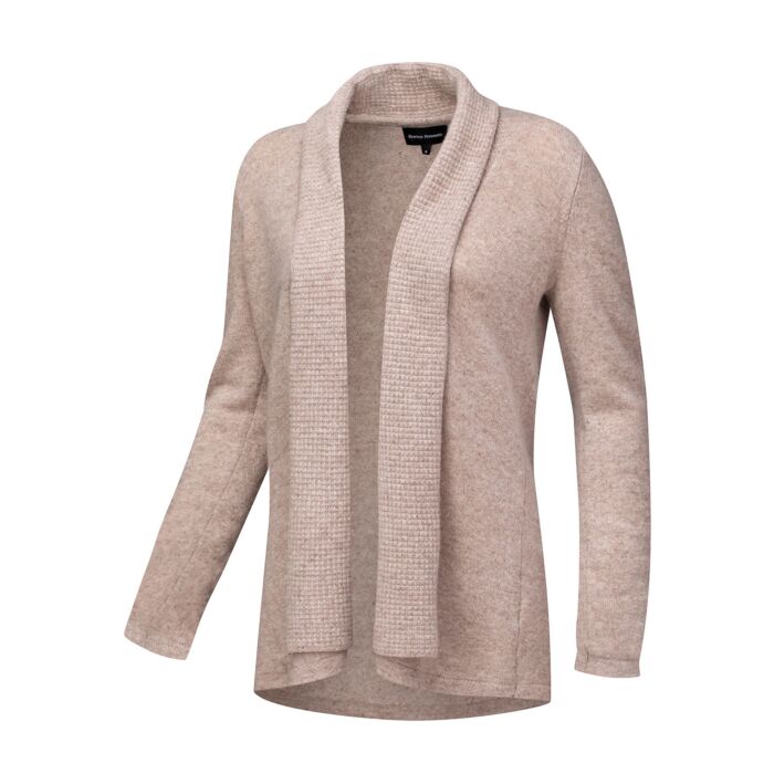 Cardigan dames en cachemire certifié GOTS