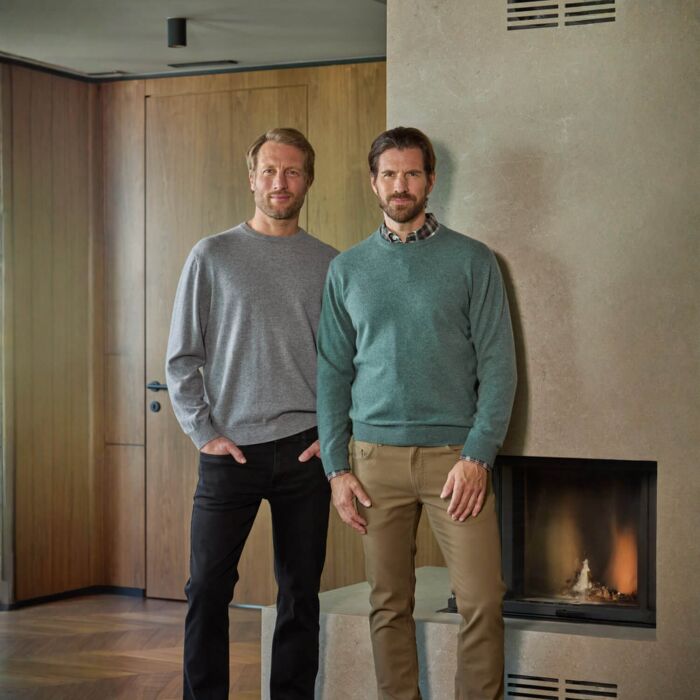 Kaschmir Herren-Pullover