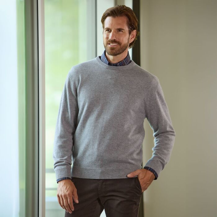 Kaschmir Herren-Pullover