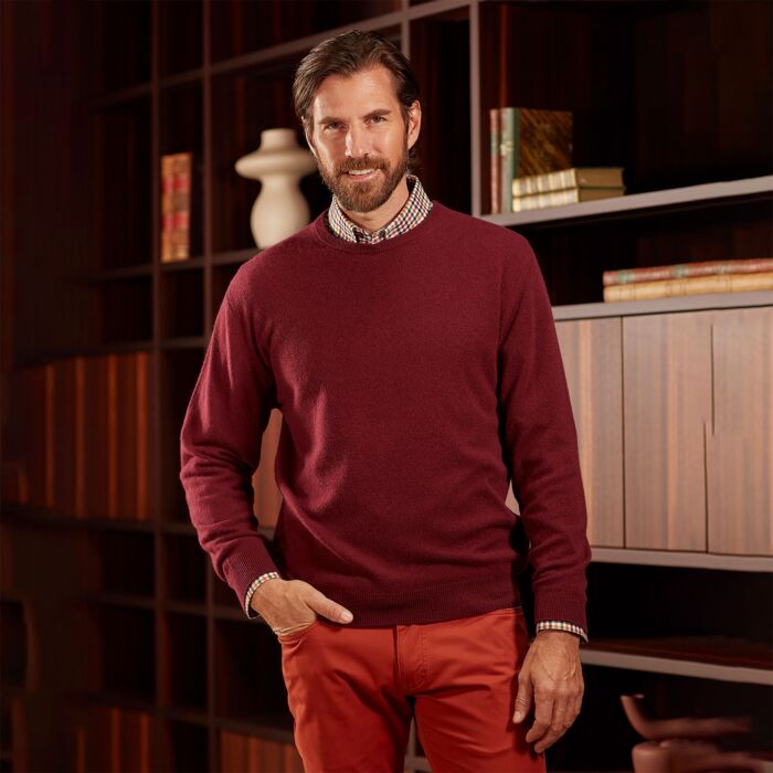 Kaschmir Herren-Pullover