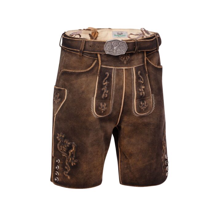 Trachten Lederhose mit Gürtel main product photo