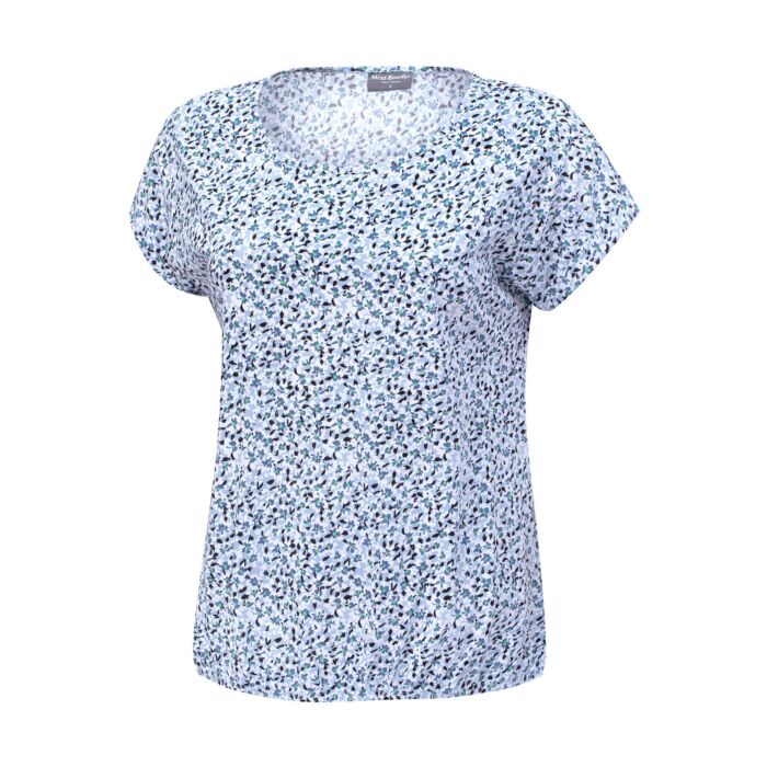 Damen T-Shirt aus Baumwoll-Modal-Mix