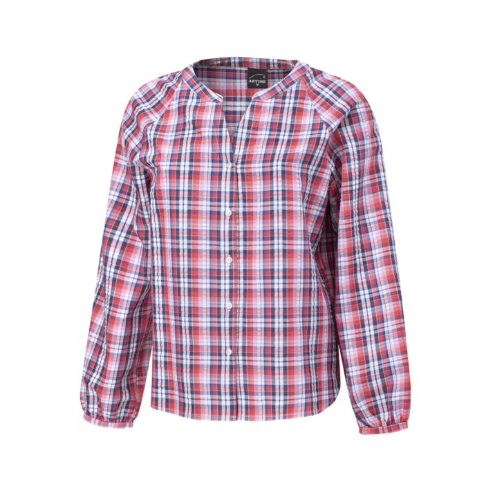 Artime karierte Bluse, Blau-Rot-Weiss main product photo