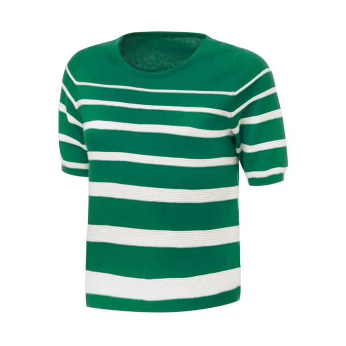 Damen Kurzarmpullover aus Baumwolle main product photo