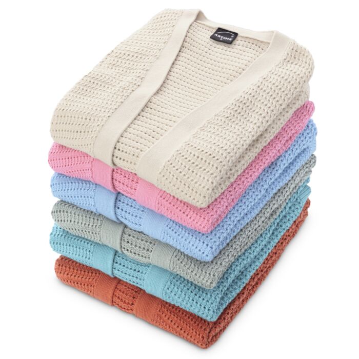 Cardigan pour dames à motif ajouré