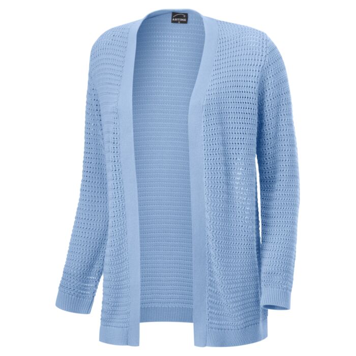 Cardigan pour dames à motif ajouré