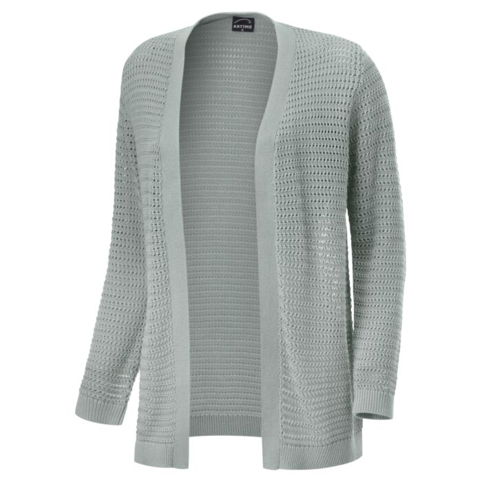 Cardigan pour dames à motif ajouré