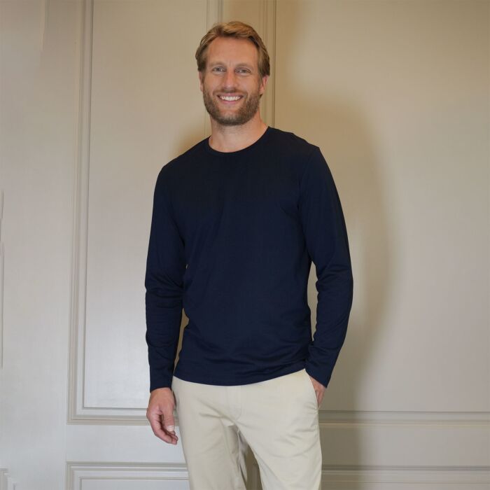 Basic Herren Langarmshirt GOTS-zertifiziert