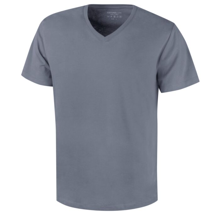 Basic Herren V-Neck T-Shirt, GOTS-zertifiziert