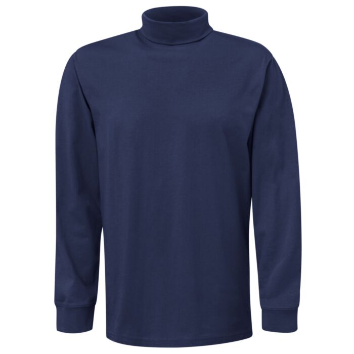 Pull à col roulé basique pour hommes, certifié GOTS