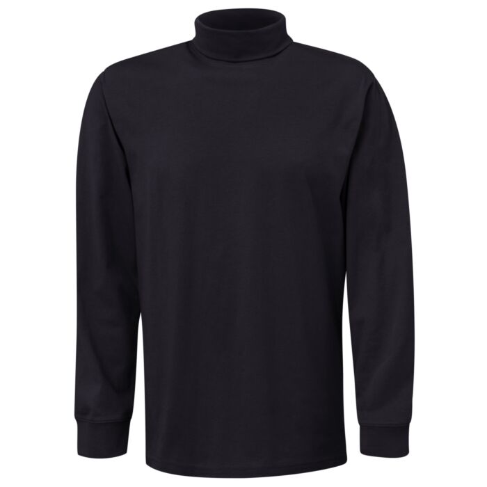 Pull à col roulé basique pour hommes, certifié GOTS
