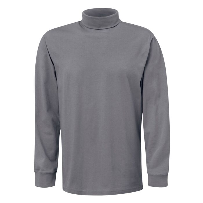 Pull à col roulé basique pour hommes, certifié GOTS
