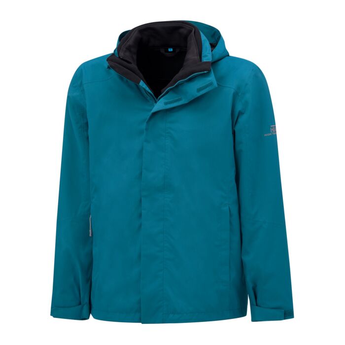 HTA Veste Outdoor pour hommes « 3 en 1 », imperméable et polyvalente