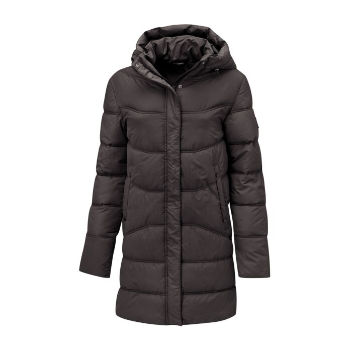 Manteau matelassé femme, capuchon amovible