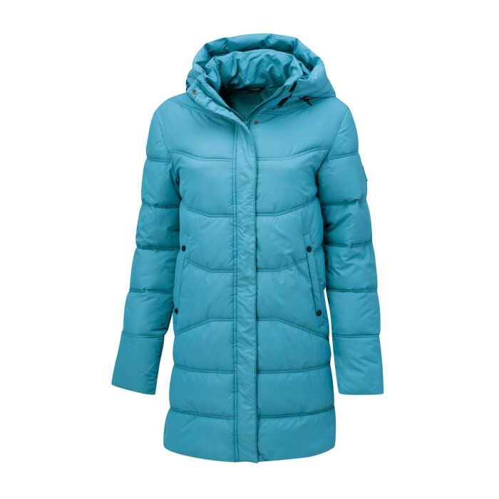 Manteau matelassé femme, capuchon amovible