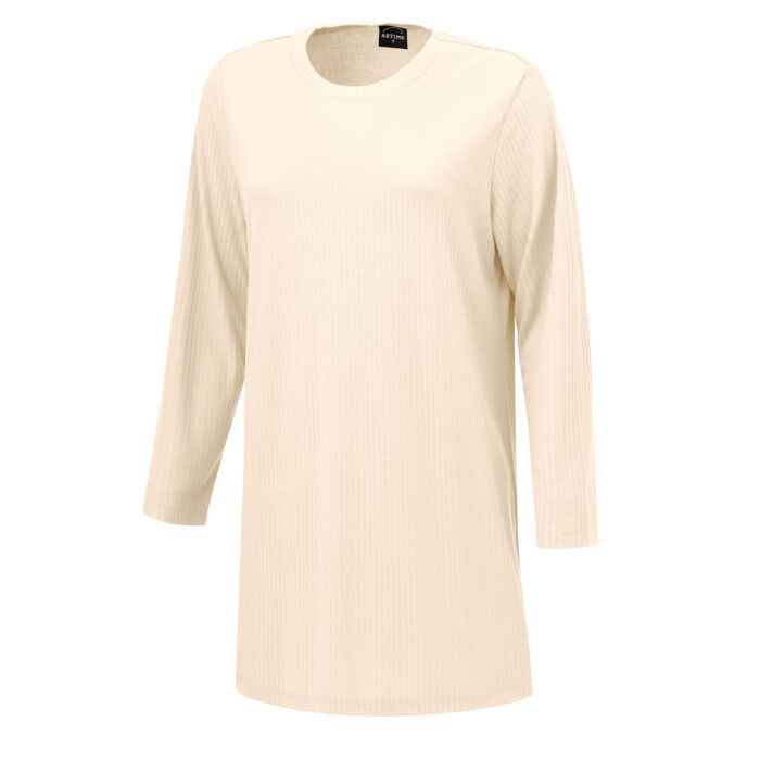 Longshirt avec col rond, confortable et élégant