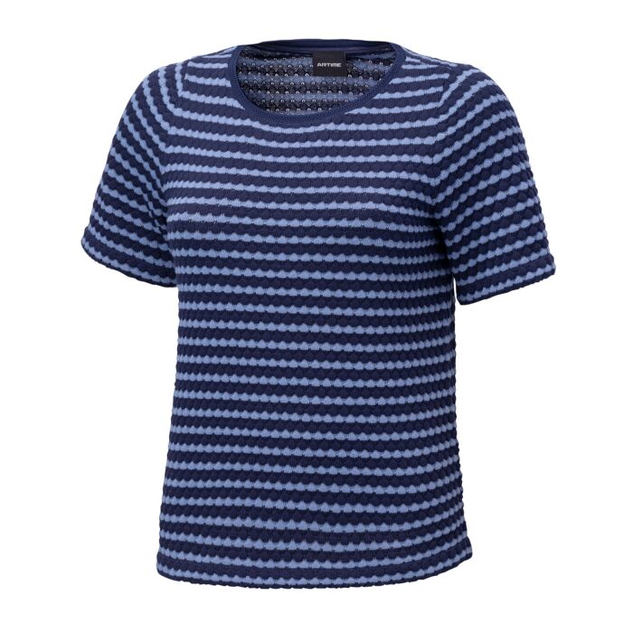 T-shirt jacquard rayé