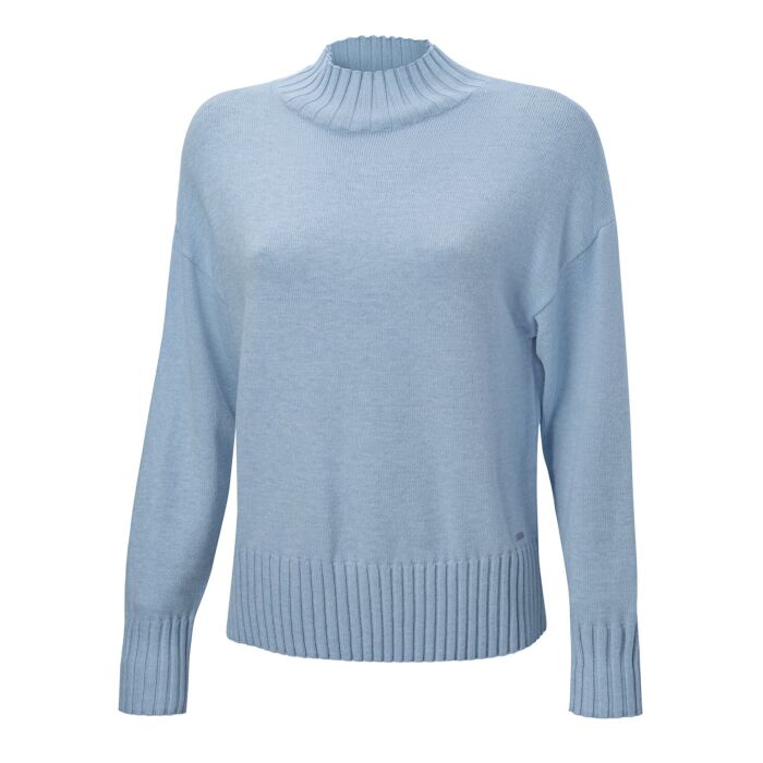 Damen Pullover mit Stehkragen