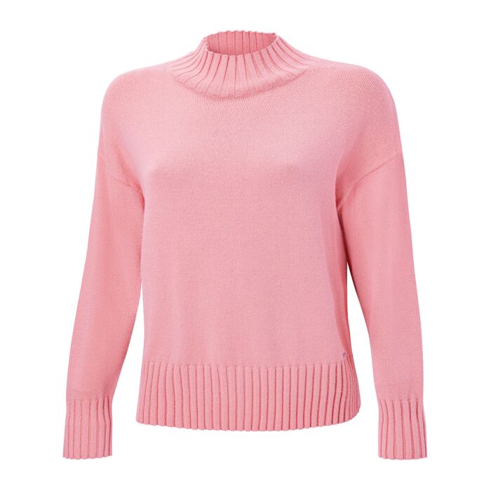 Damen Pullover mit Stehkragen