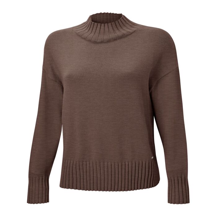 Damen Pullover mit Stehkragen