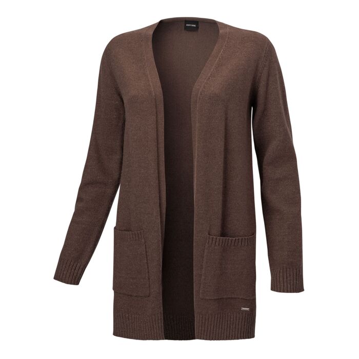 Cardigan en tricot à poches plaquées