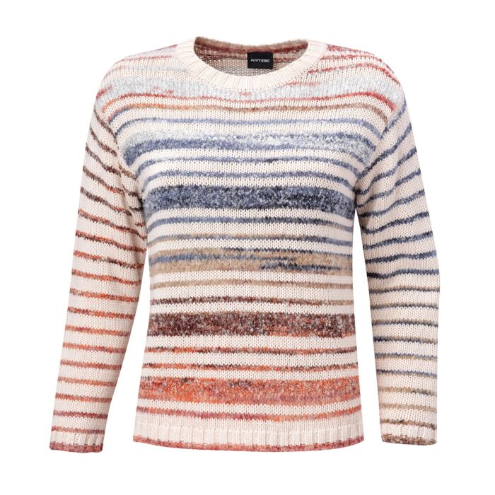 Pull-over dames au look multicolore