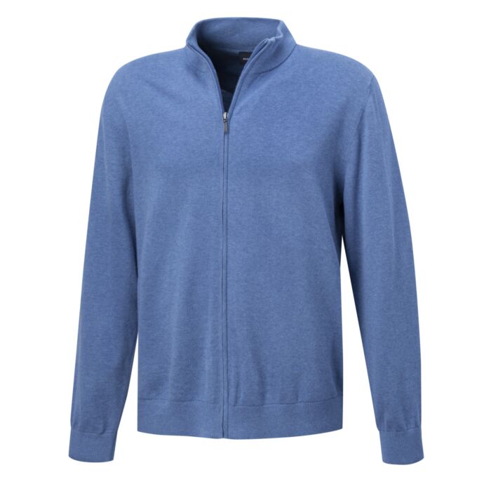 Veste en tricot zippée