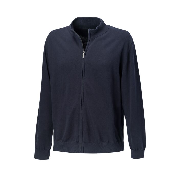 Veste en tricot zippée