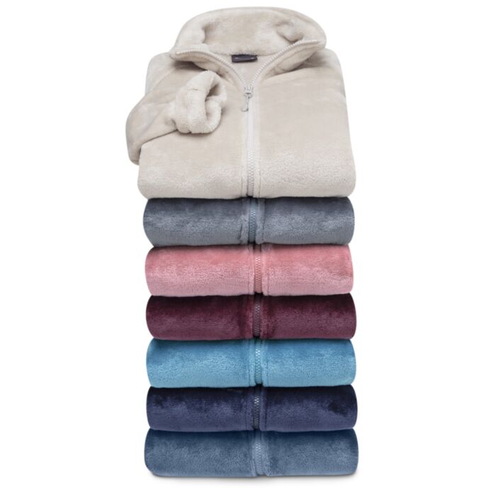 Veste dames zippée en fibre polaire