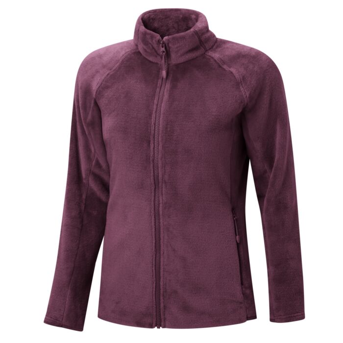 Veste dames zippée en fibre polaire