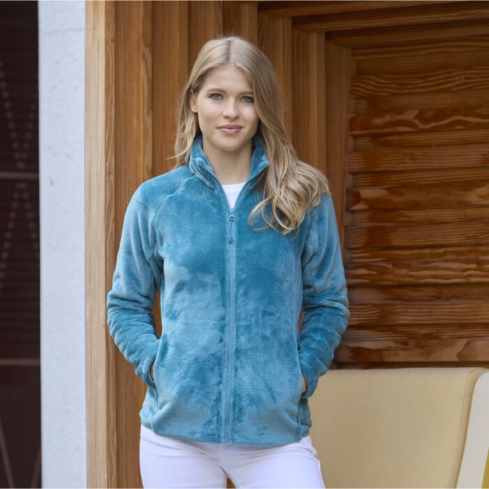 Veste dames zippée en fibre polaire