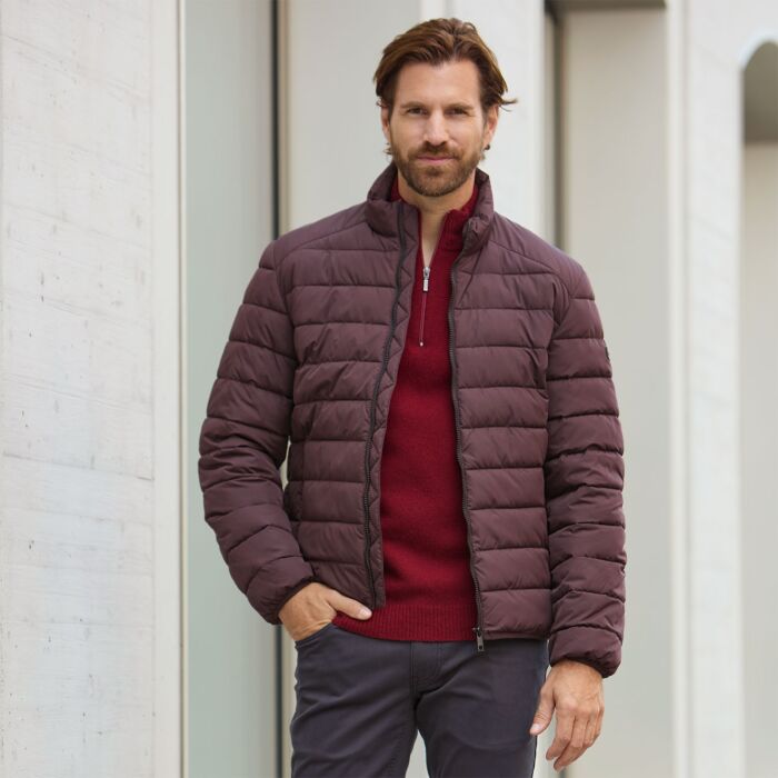 Herren Steppjacke in leichter Qualität