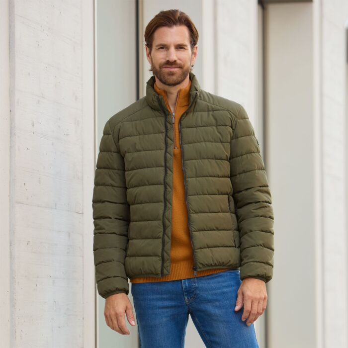 Herren Steppjacke in leichter Qualität