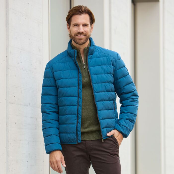 Herren Steppjacke in leichter Qualität