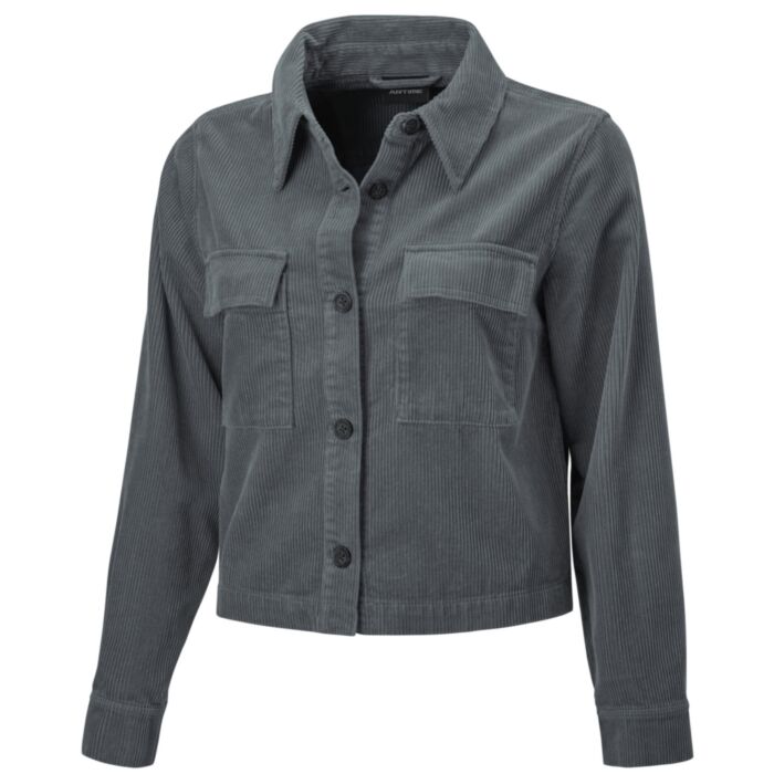 Kurz geschnittene Damen Cordjacke