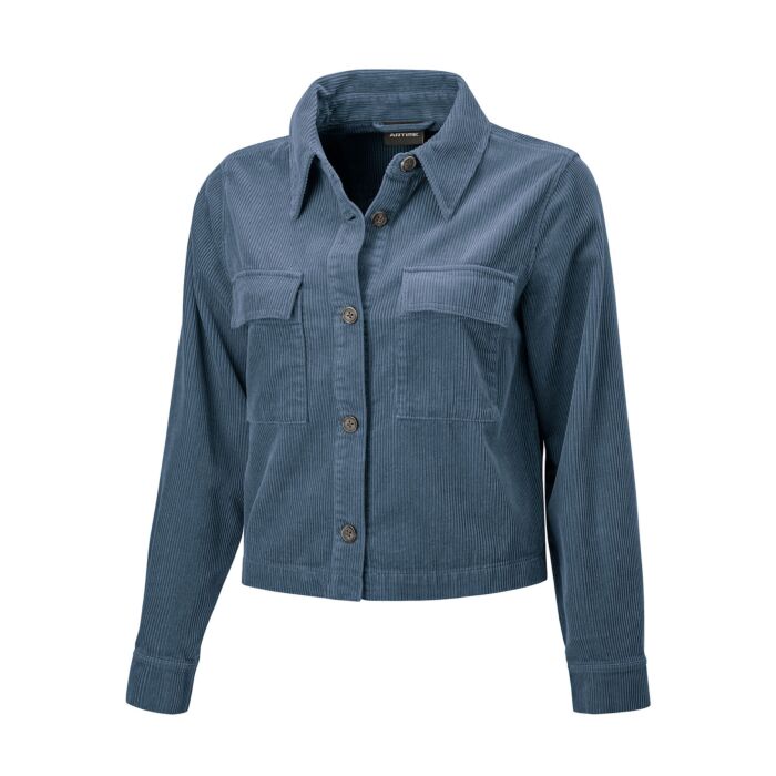Kurz geschnittene Damen Cordjacke