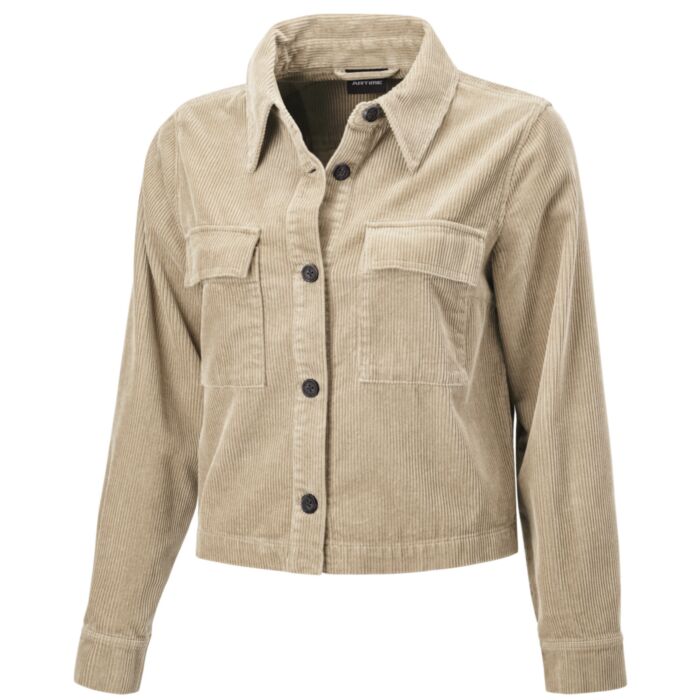 Kurz geschnittene Damen Cordjacke