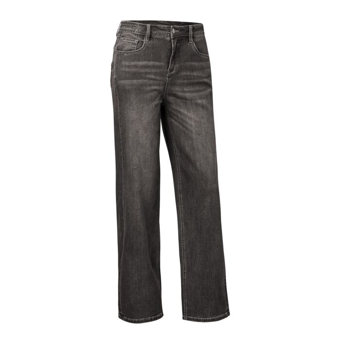 Jean 5-pockets à canons larges