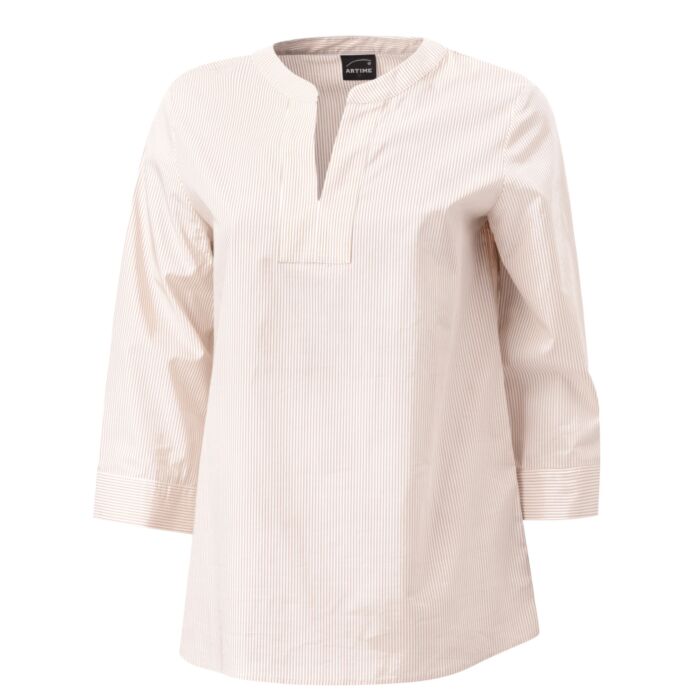 Damen Tunika-Bluse, 3/4-Ärmel,