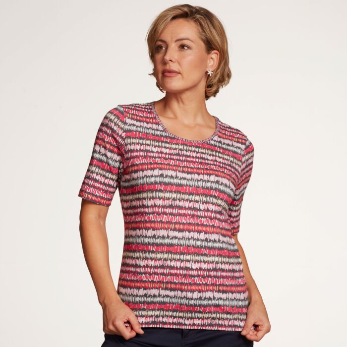 Damen T-Shirt, Rundhals