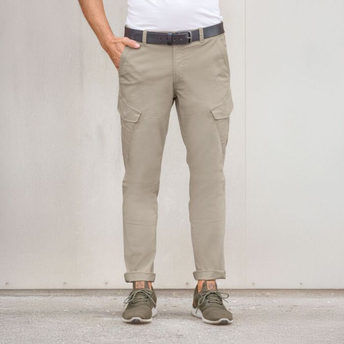 Pantalon cargo pour hommes, doté de poches pratiques