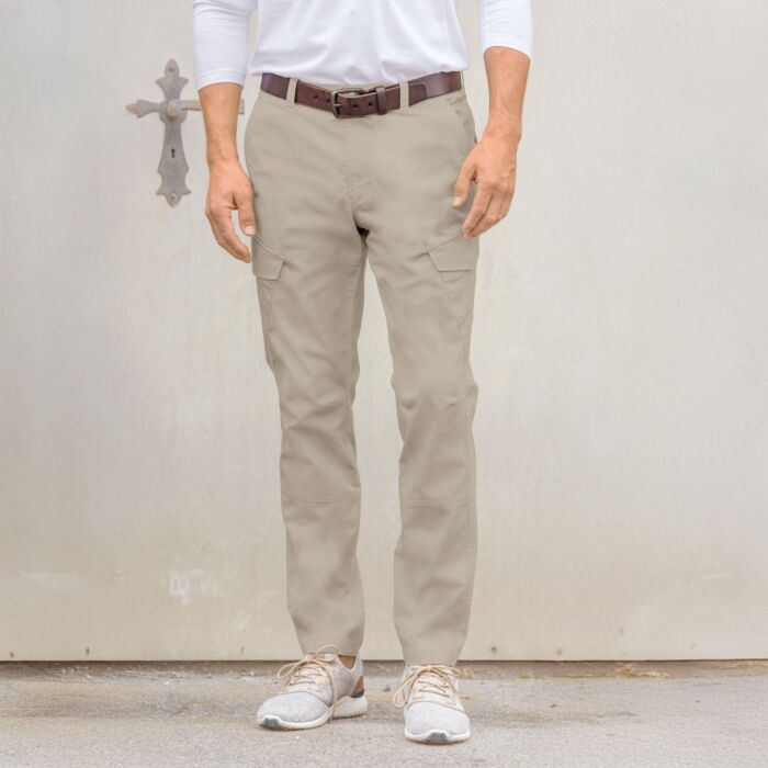 Pantalon cargo pour hommes, doté de poches pratiques