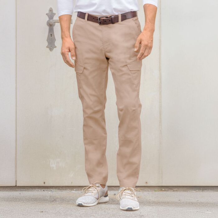 Pantalon cargo pour hommes, doté de poches pratiques