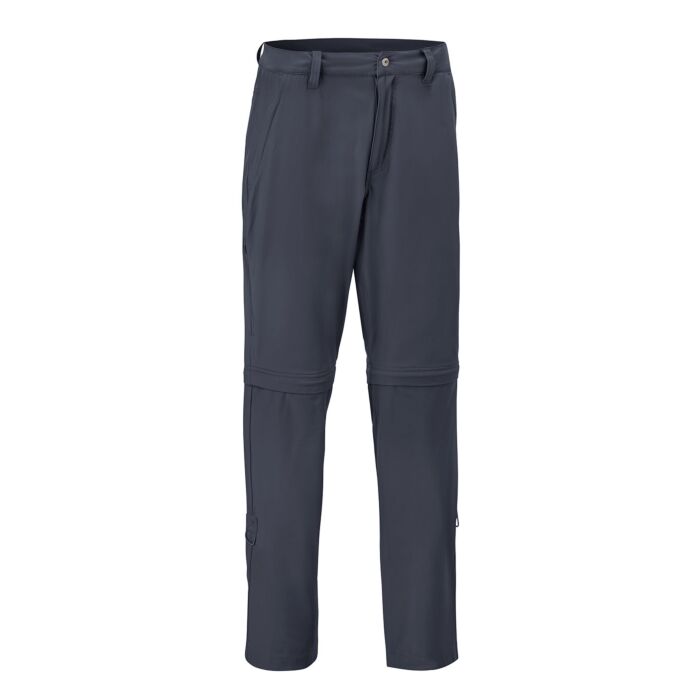 HTA Pantalon outdoor pour hommes, à canons divisibles par zip , navy