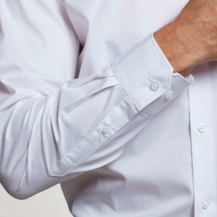 Chemise à manches longues en coton